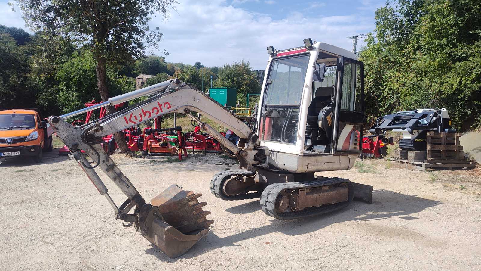 Kubota KX61-2 forgókotró