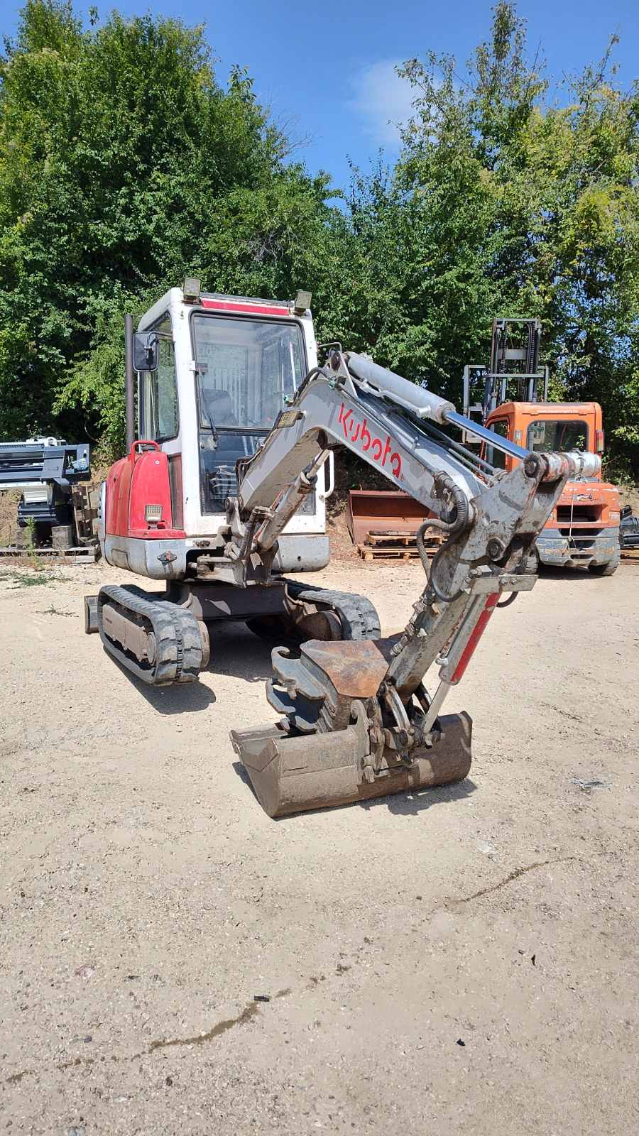 Kubota KX61-2 forgókotró - Kép 7