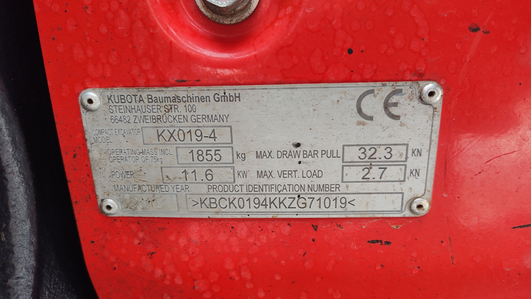 Kubota KX019-4 - Kép 5