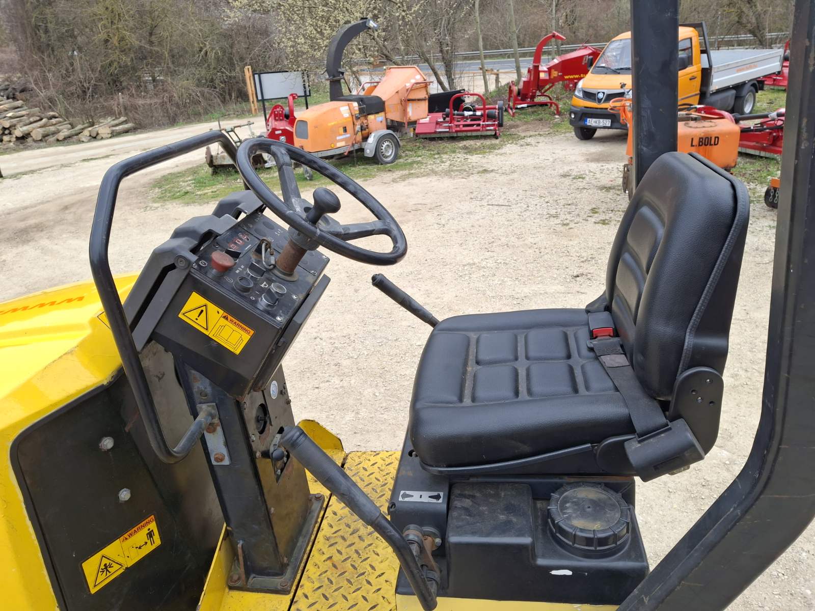 DYNAPAC CC92 vibrációs tandem henger - Kép 5