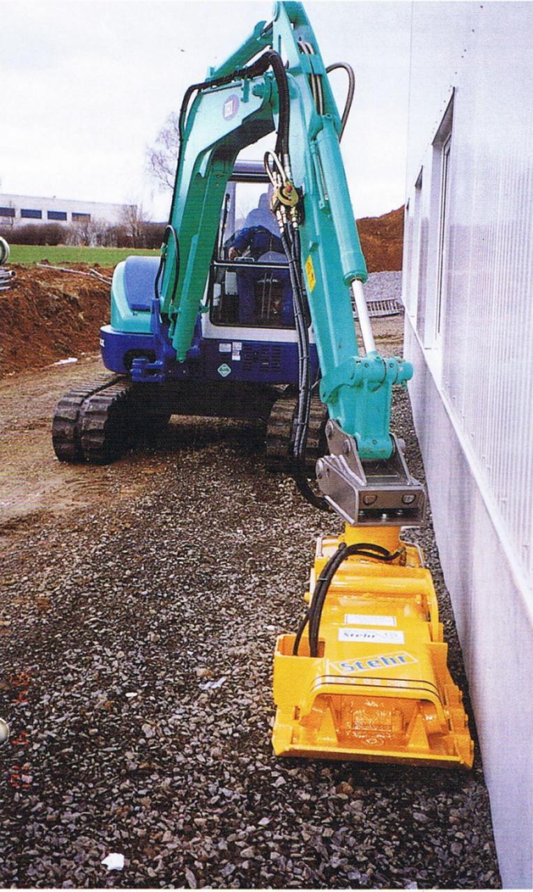 STEHR SBV 55 H1 hidraulikus vibrációs tömörítő - Kép 7