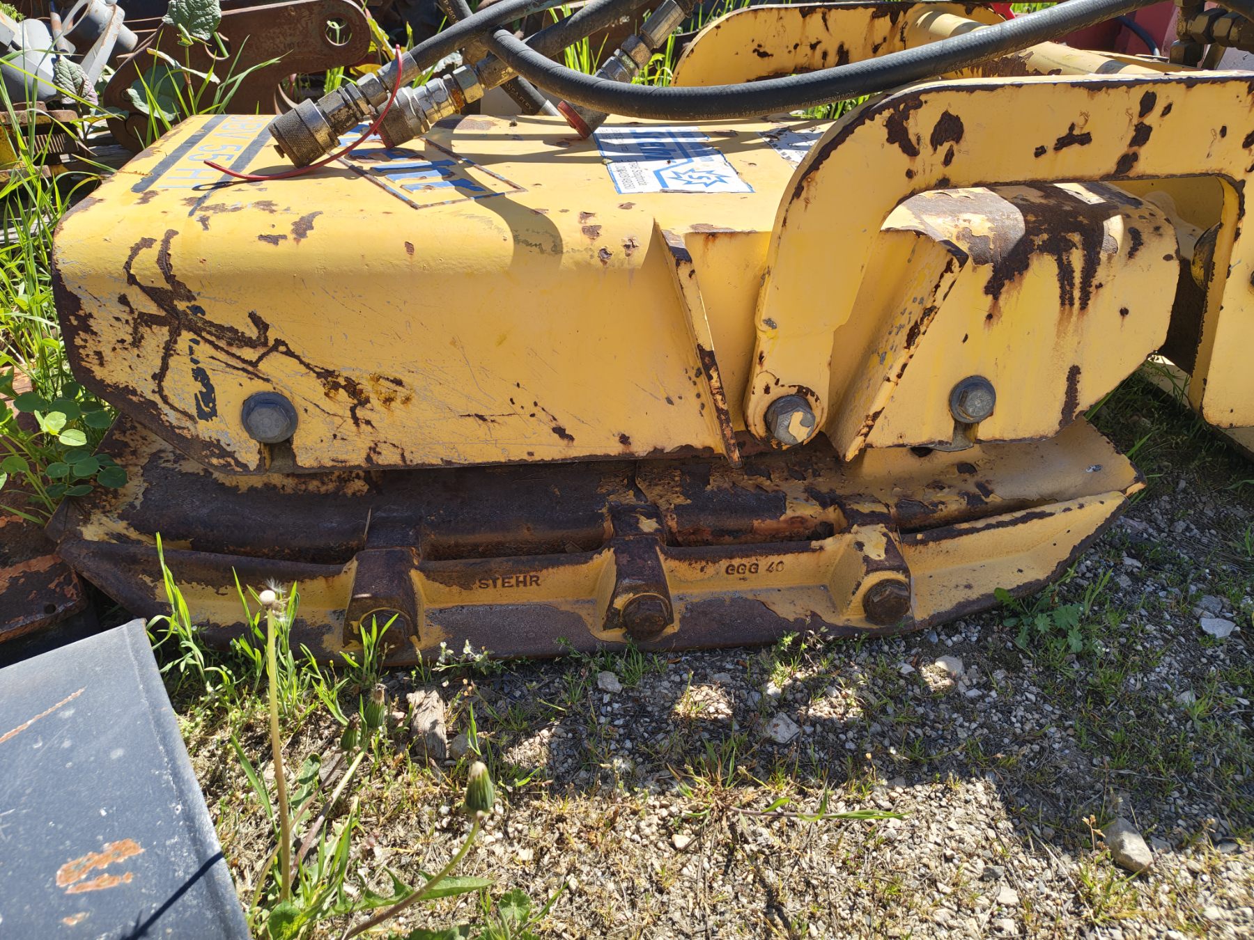 STEHR SBV 55 H1 hidraulikus vibrációs tömörítő - Kép 3